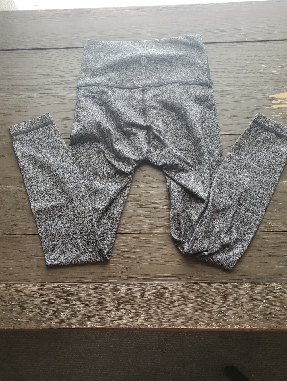 lululemon athletica Heathered Charcoal Leggings
